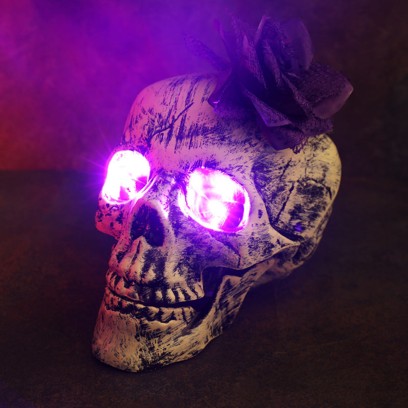 Halloween LED Light Up Skeleton Arm and skull