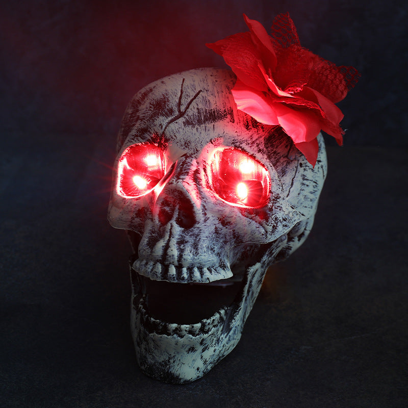 Halloween LED Light Up Skeleton Arm and skull